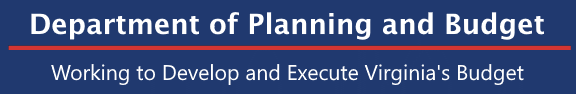 Department of Planning and Budget / Virginia